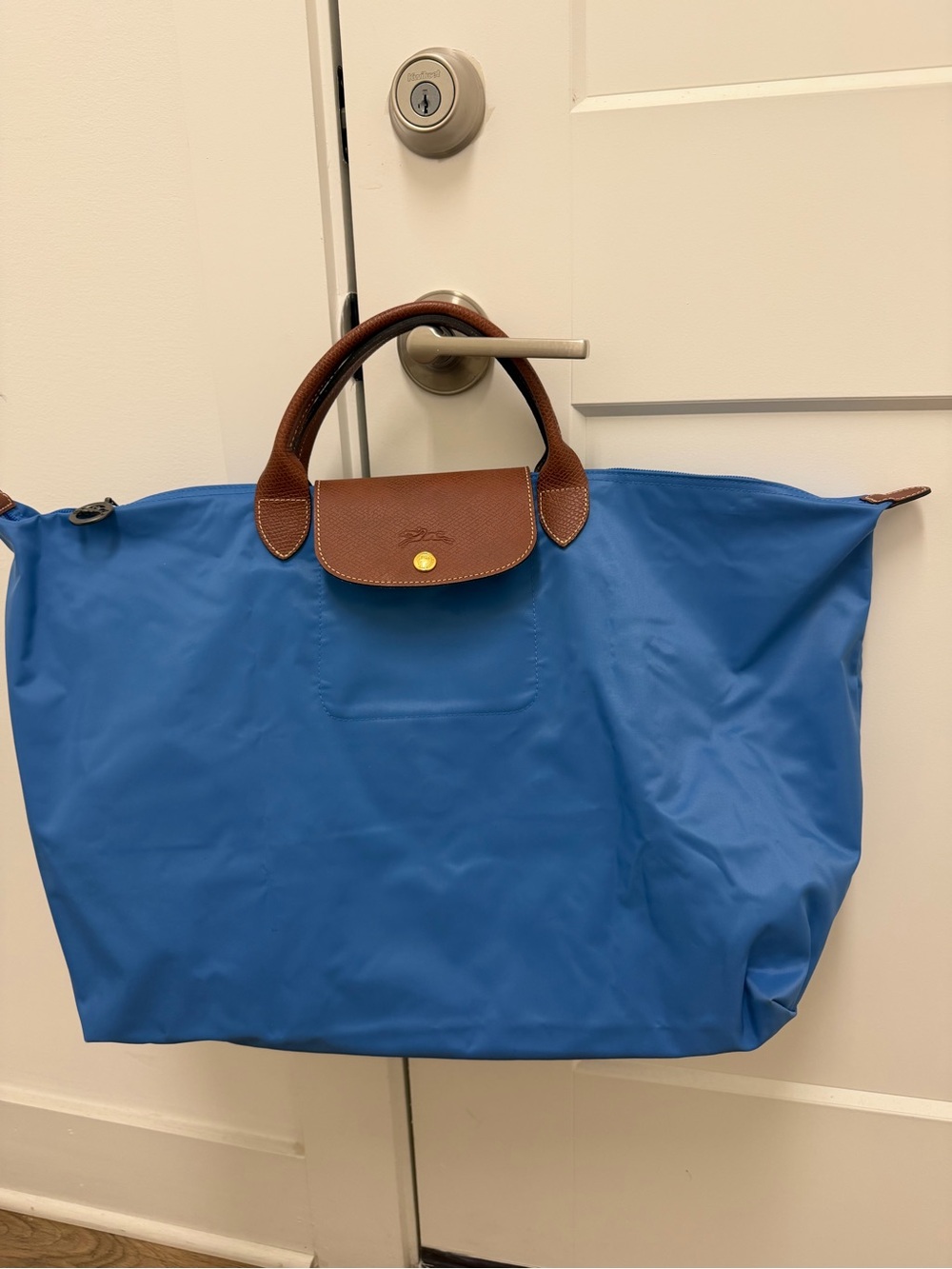 Longchamp Large Le Pliage Canvas Travel Bag - Picture 5 of 10